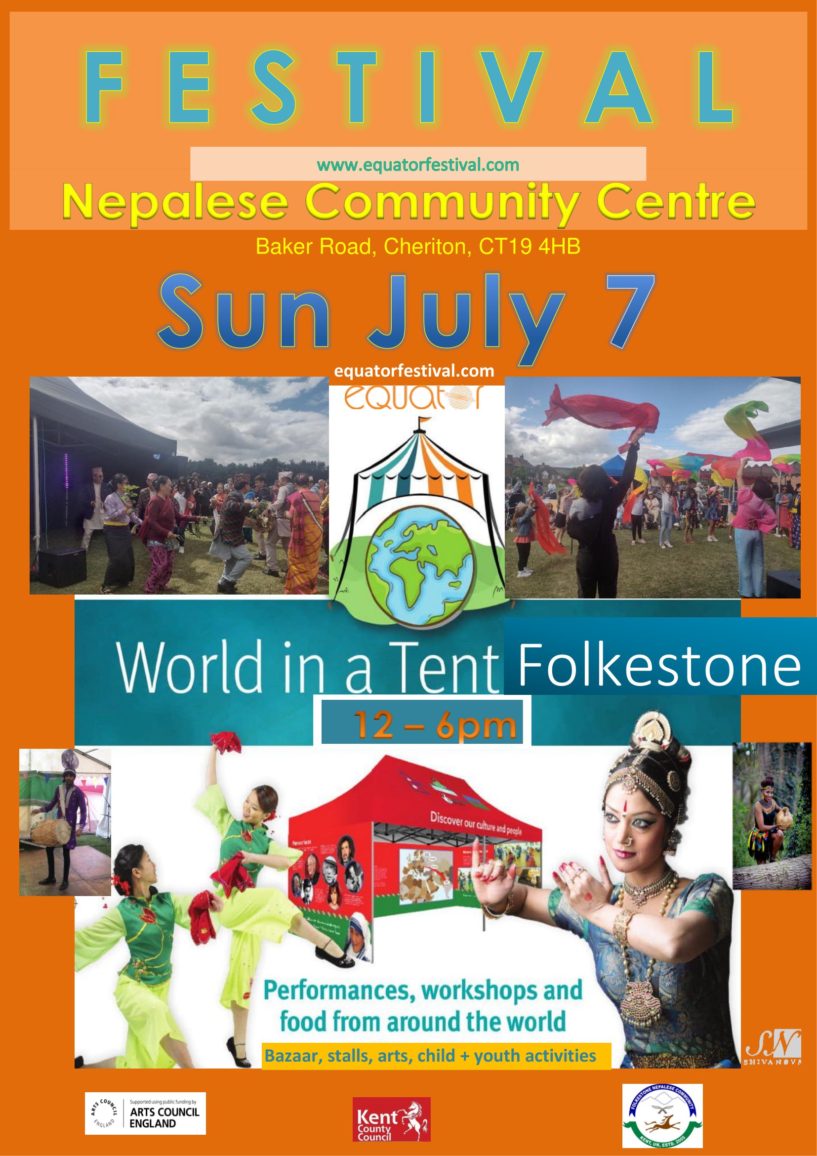 World in a Tent multicultural Festival Folkestone 2024 @ Nepalese Community Centre